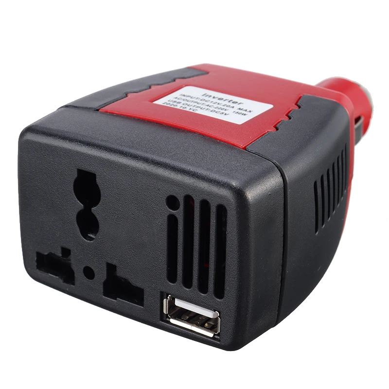 Mayitr 1pc 150W Car Auto Power Inverter 12V To 220V Converter Cigarette Lighter Charger 5V 0.5A USB Adapter Accessories | Автомобили и