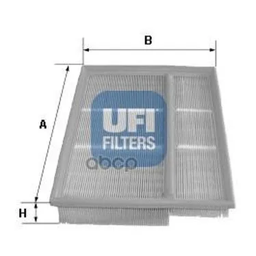 Фильтр Воздушный UFI арт. 30.119.00