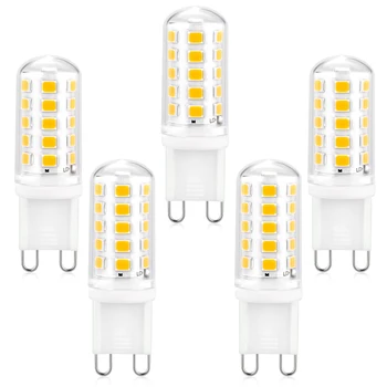 

5pcs 5W Warm White G9 Bulbs For Home Lighting 32 LEDs Light Ceramics LED Lamp Spotlight Lamps Bulb Home Spotlight Warm White