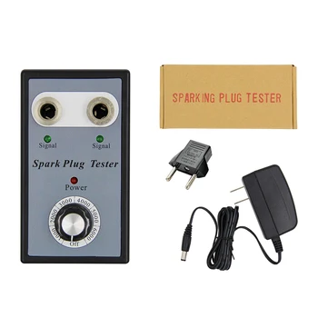 

New Dual Hole Car Spark Plug Tester Ignition Plug Analyzer Diagnostic Tool Car Spark Plug Tester Detector two spark plugs
