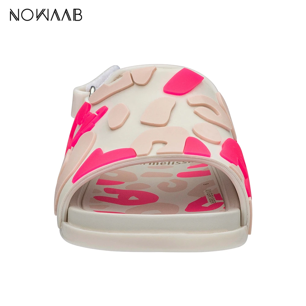 Пляжные сандалии Mini Melissa прозрачная обувь для мальчиков и девочек Нескользящие