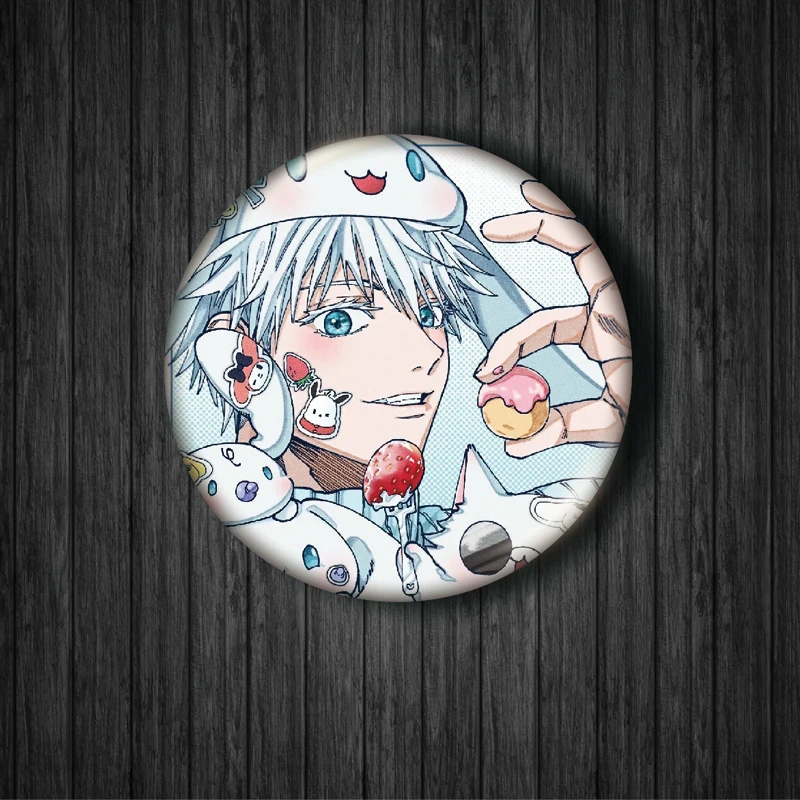 Anime Jujutsu Kaisen Badges Enamel Pins Badge Decoration Brooches Metal Badges For Clothes Bags DIY