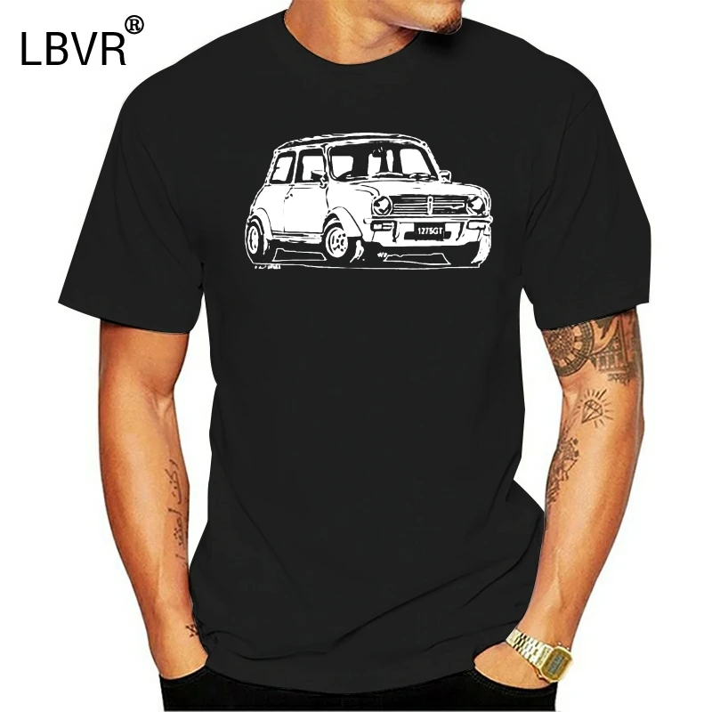 2019 New Fashion Summer Tee Shirt PREMIUM RETRO AUTOTEES CAR T-SHIRT - FOR CLASSIC Germany 1275GT ENTHUSIASTS Cotton T-shirt | Мужская