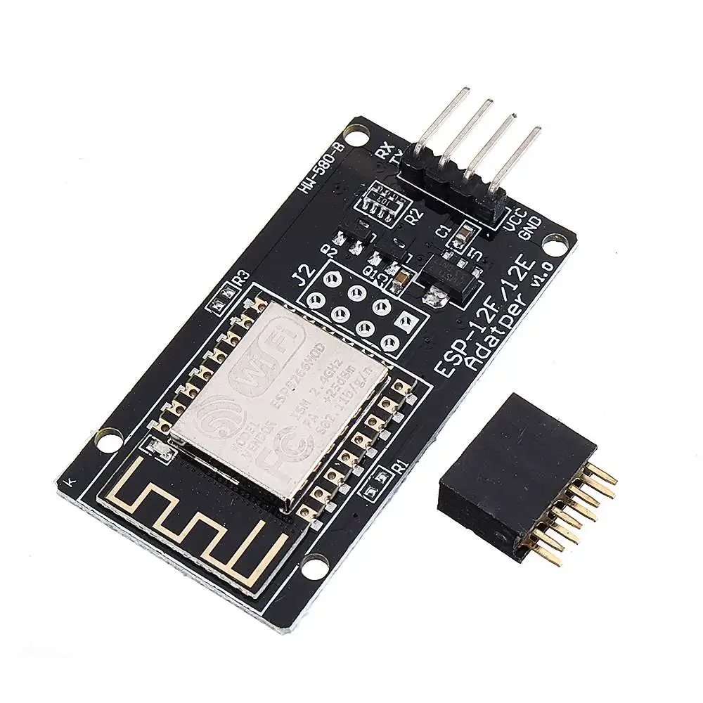 ESP-12F ESP8266 5 в серийный wi-fi модуль беспроводной контроллер передачи данных с адаптером для DIY домашней автоматизации материнской платы