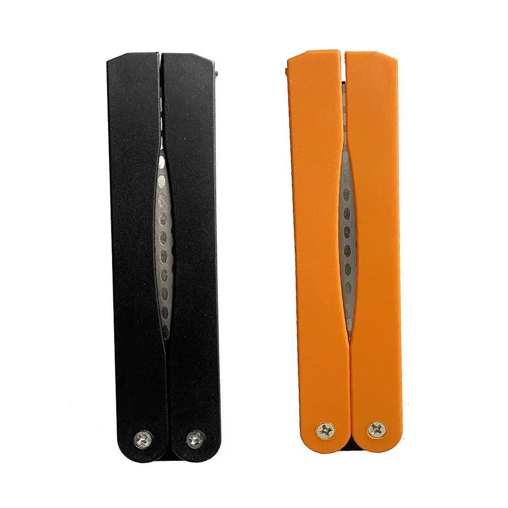 

Foldable Double-Sided Pocket Sharpener, Diamond Sharpening Tool High Quality Stone, V8D1