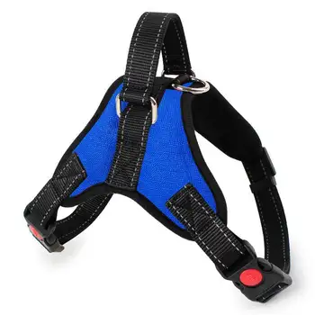 

Dog Harness Vest Blue Pet Large Dog Walk Out Harness Vest Collar Hand Strap for Puppy Small Medium Large Dogs