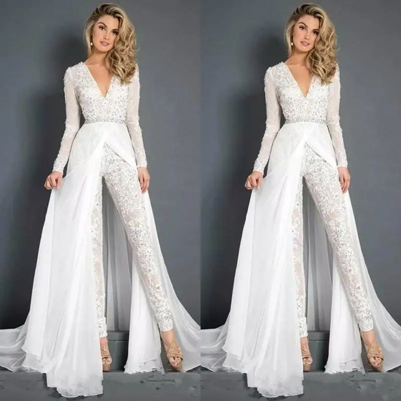 new-fashion-lace-chiffon-wedding-dresses