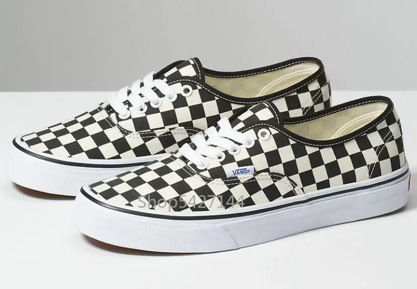 vans authentic golden coast black white