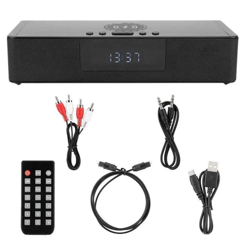 Сигнал Bluetooth Динамик звуковая панель Беспроводной зарядки ТВ дома Театр стерео