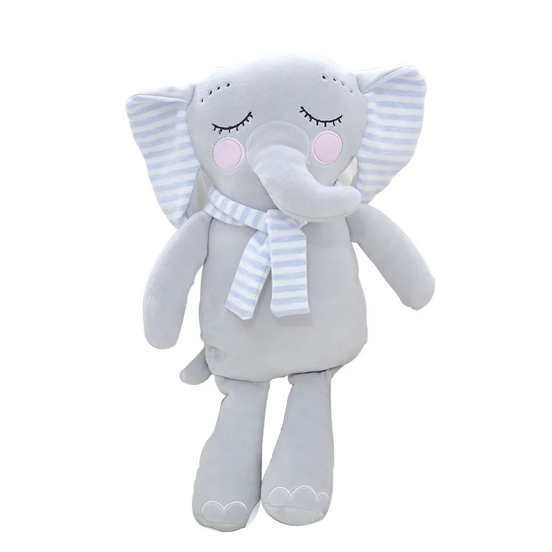 40 см милые плюшевые игрушки мягкая подушка в виде слона Детская кукла для сна рождественский подарок детей