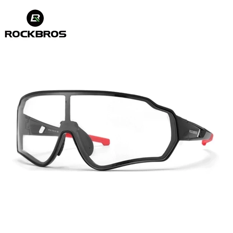ROCKBROS Photochromatic Cycling Glasses Full Frame Sport Sunglasses Goggles 