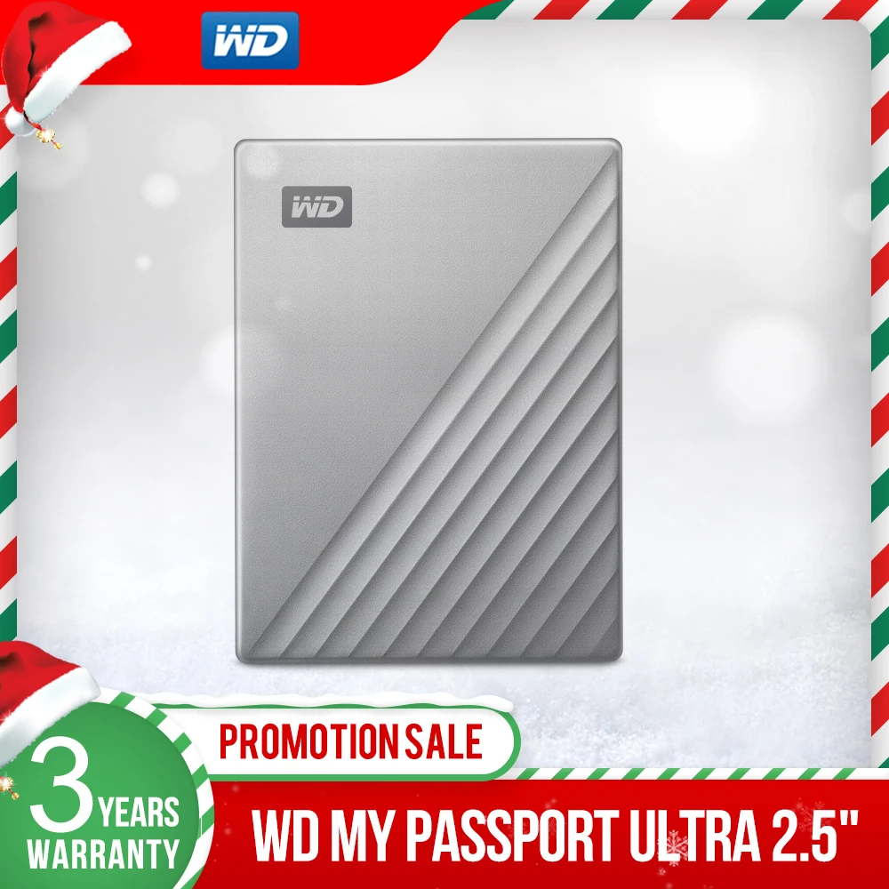 Внешний жесткий диск Western Digital WD My Passport Ultra 1 ТБ 2 4 портативный с шифрованием 256 AES