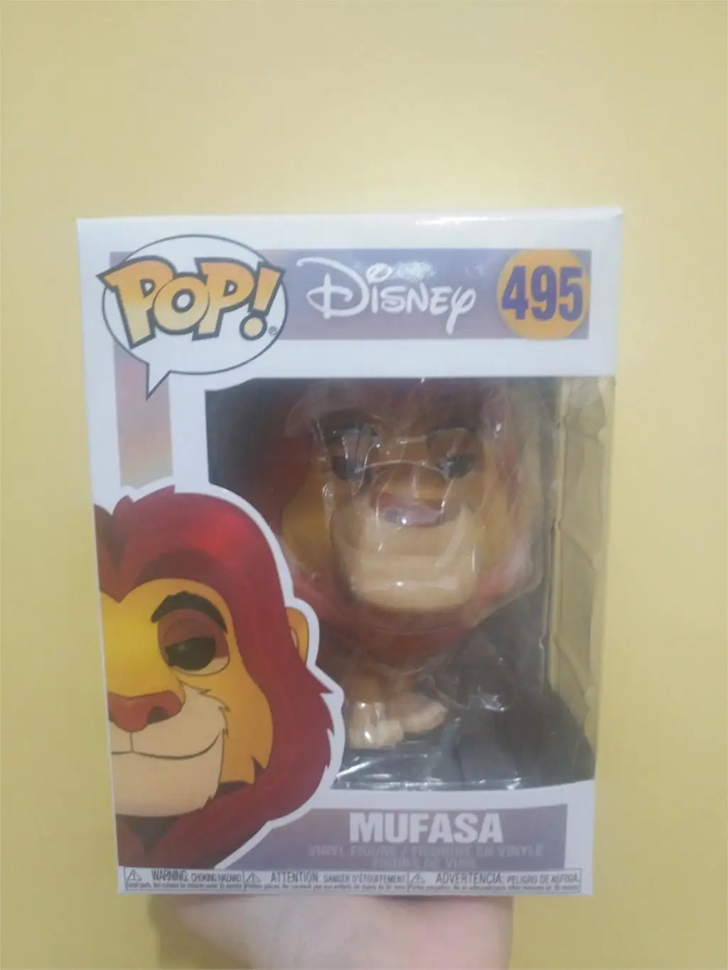 Funko Поп Король Лев маленький Simba MUFUSA PUMBAA фигурка коллекция виниловая кукла модель игрушки - Цвет: with retail box