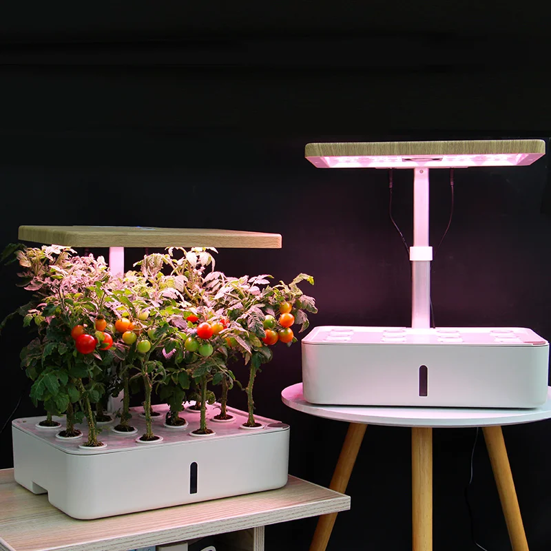 Hydroponics System Box Intelligent Full Spectrum Grow Light Soilless Cultivation Indoor Garden Planter Grow Lamp Nursery Pots|Nursery Pots| - AliExpress