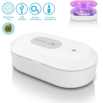 

Led UV Sterilization Box Disinfection Lamp 15W Wireless Charging Wireless Phone Charger