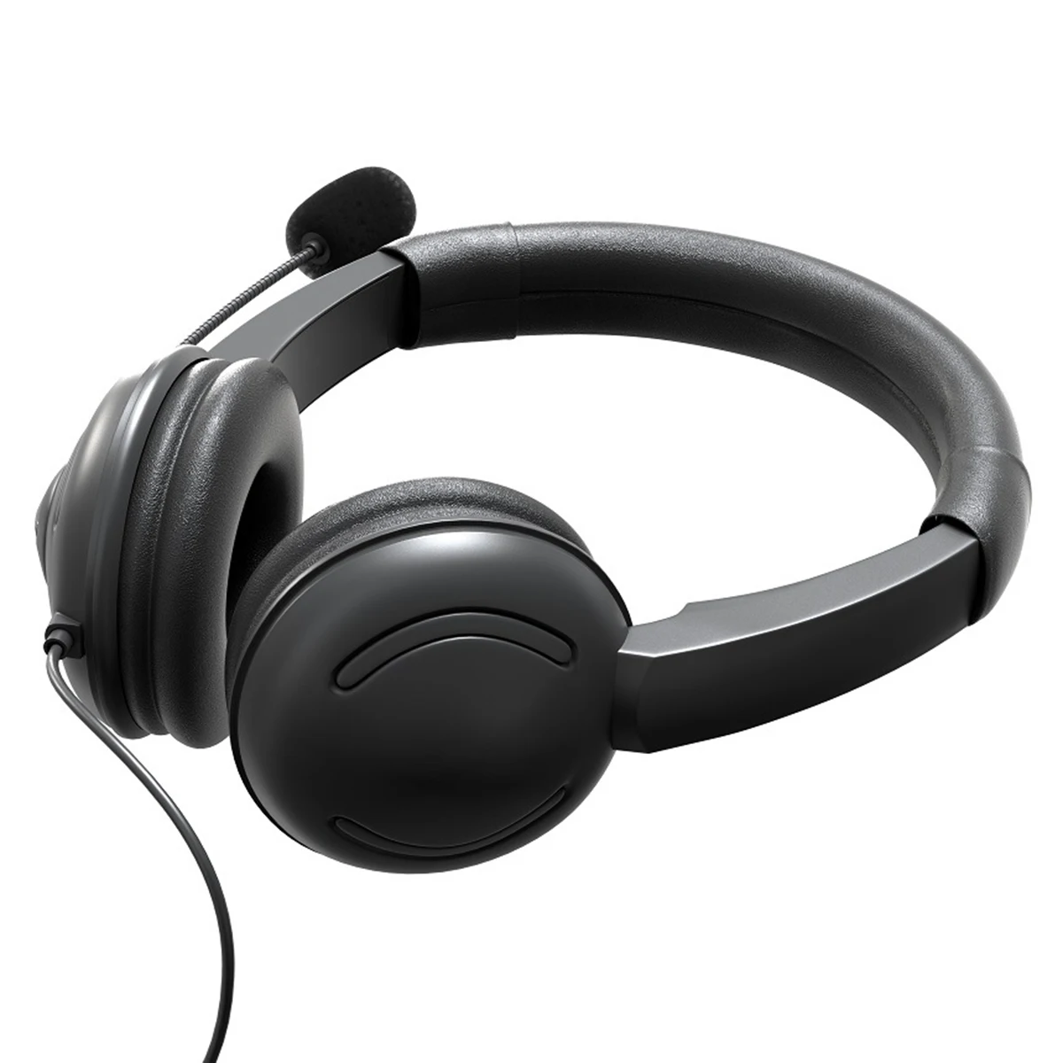 USB Headset with Noise Canceling Microphone for Call Center Computer Headphone with Mic Portable Audio Video Supplies