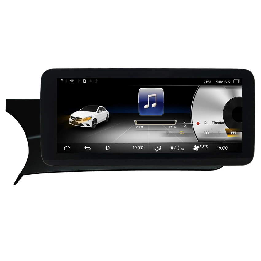 Excellent KANOR Android 8.0 Car Radio Player For Mercedes Benz C Class W204 2011-2014 Car Monitor Audio GPS Navigation Stereo Auto 3