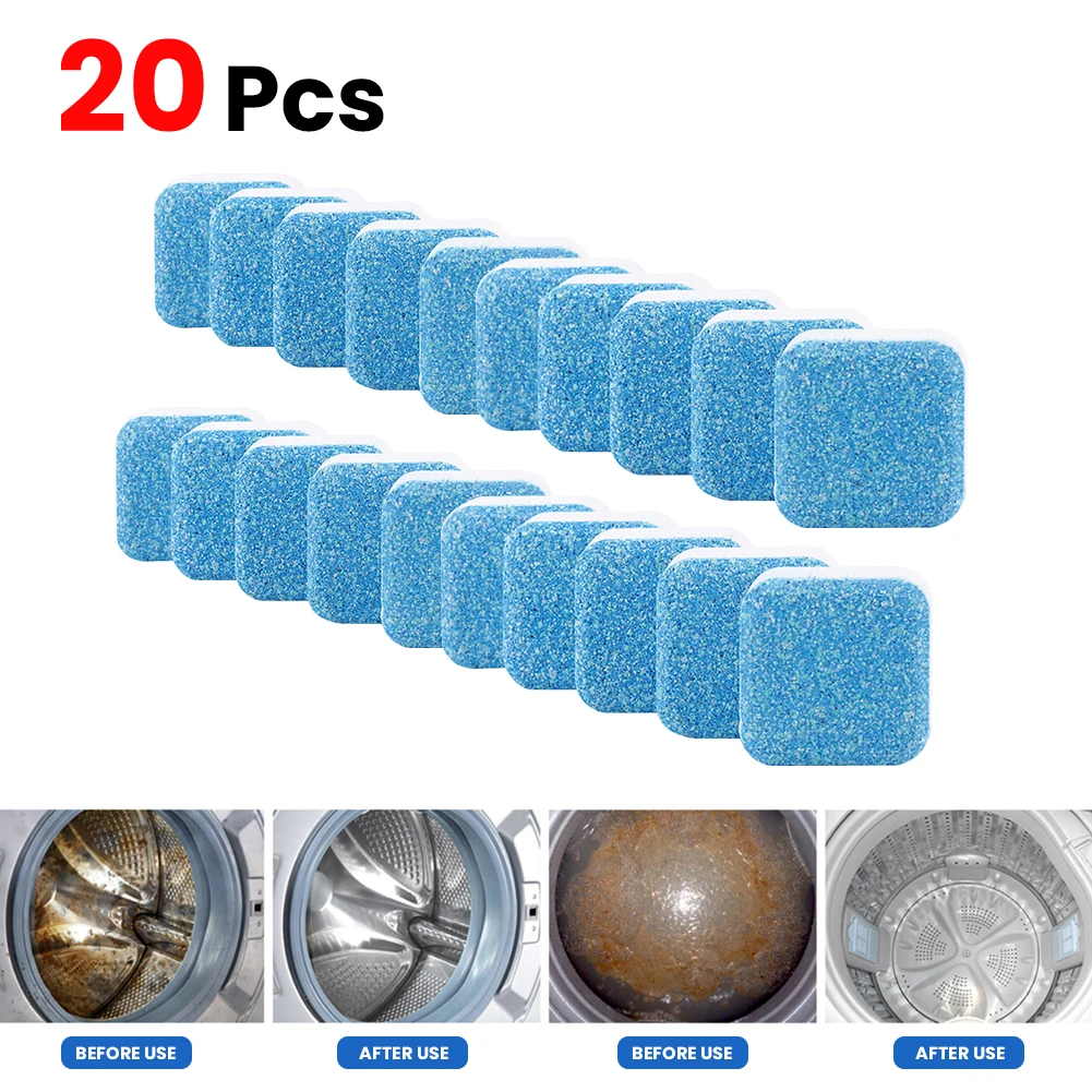 

Fast delivery Washing Machine Tank Cleaning Supplies Descaling Cleaner Tablets Effective Descaling Detergent Household products