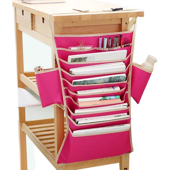 

Fashion Hanging Type Oxford Cloth Storage Bag Saving Space Organizer Container Multifunctional Desk Adjustable Classroom