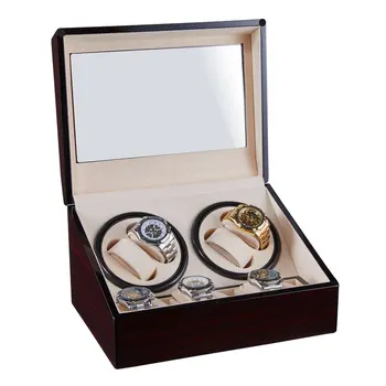 

High Quality Automatic Mechanical Watch Winders Storage Box Case Holder 4+6 Collection Watch Display Jewelry Watch Winder Box