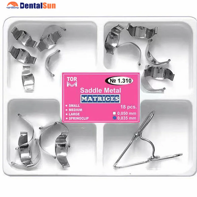 Стоматологический ортодонтический вспомогательный инструмент седло металла