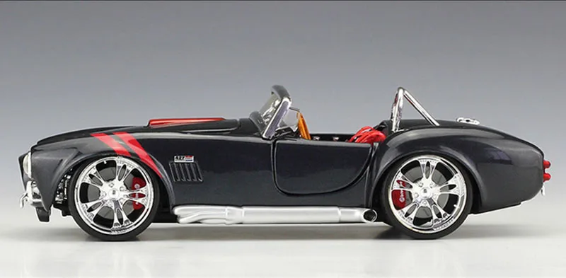 1/24 1965 Shelby Cobra 427 алюминиевые модели автомобилей игрушка металлический литой под давлением классический родстер автомобиль для детей день рождения Коллекция Подарочные игрушки