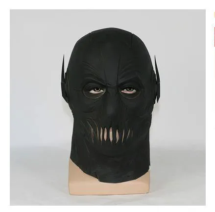 Вспышка Аллен/обратная вспышка/зум шлем для косплея Хэллоуин Латексная на все лицо маска шлем капот - Цвет: Zoom