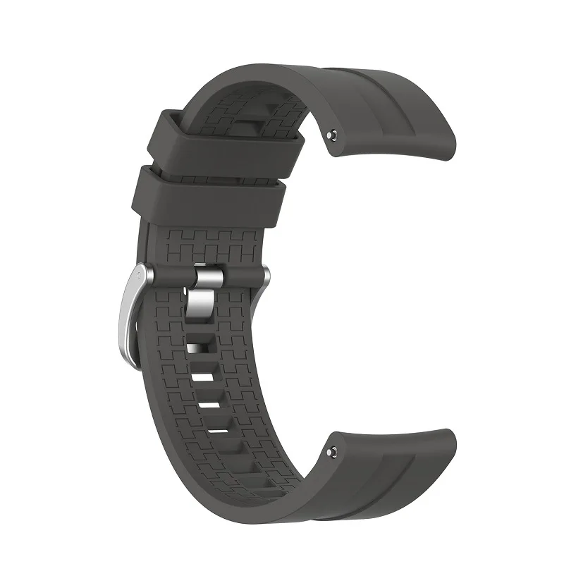 Силиконовый ремешок для часов гладкая Замена мужской t ремешок для Amazfit GTR часы женский мужской браслет высокого качества нетоксичный безвкусный браслет