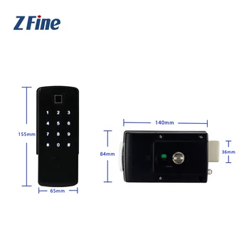 

hot saie high quality fingerTouch Screen Digital Fingerprint Smart Door Lock