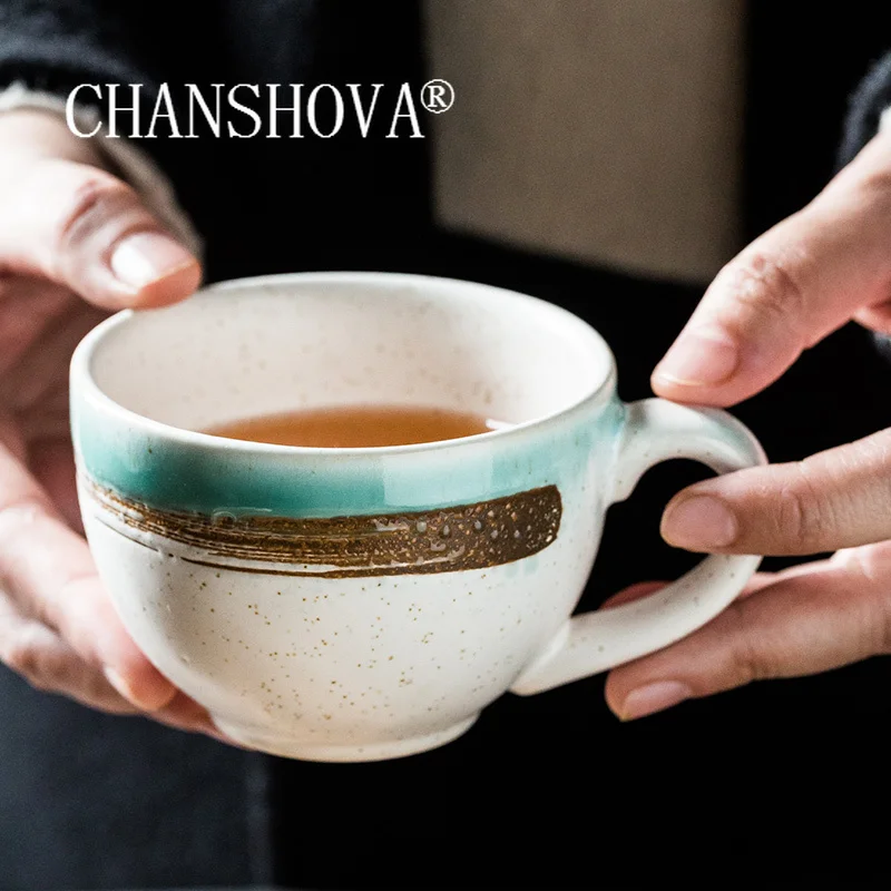CHANSHOVA 200 мл в китайском Ретро Личность Керамика чашка Кофе кружка для завтрака