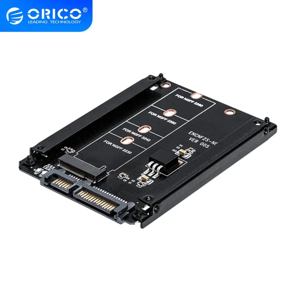 Твердотельный накопитель ORICO M.2 NGFF SSD на 2 5 SATA адаптер для 2230/2242/2260 мм M2