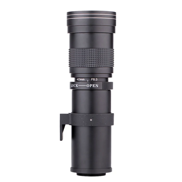 420-800 мм F/8,3-16 Zooms объектив камеры T-Mount для SLR DSLR камеры принадлежности для фотосъемки аксессуары YS-BUY