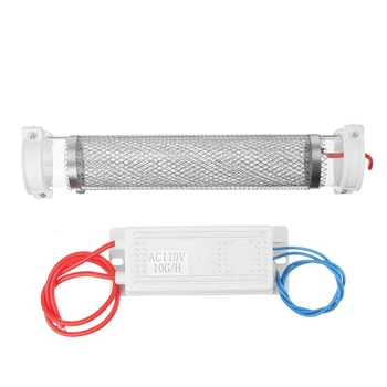 

Ozone Generator 10G/H with Quartz Tube Water Air Purifier Disinfector Vegetable Fruit Fish Tank Disinfector