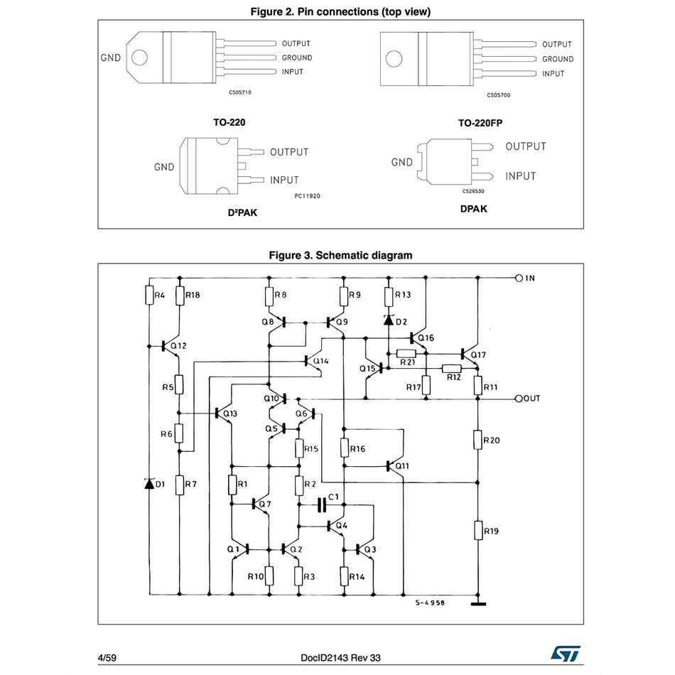 10 Stück L7805 LM7805 7805 Spannungsregler 5V 1,5A NEU IC Chip Positive und  Negative Spannungsregler Transistor Kit : : Gewerbe, Industrie &  Wissenschaft
