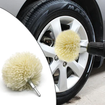 

Car Wheel Wool Polishing Ball Car Polishing Ball Vehicle Waxing Polishing Wheel Wool Ball Buffing Grinding Abrasive Tool