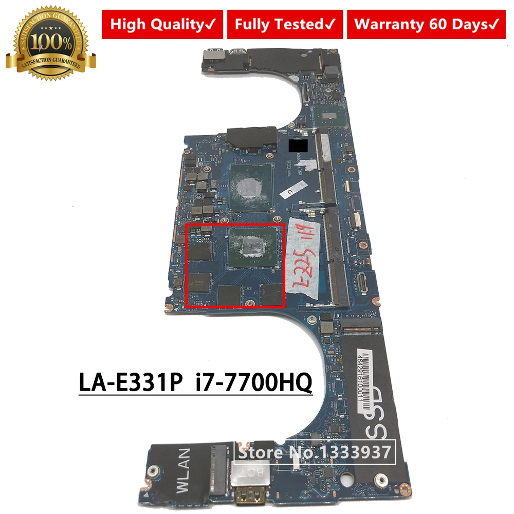 Dell xps 15 9560 BIOS chip programado programmed cam0001 la-e331p Dell xps 15 9560 BIOS chip programado programmed cam0001 la-e331p