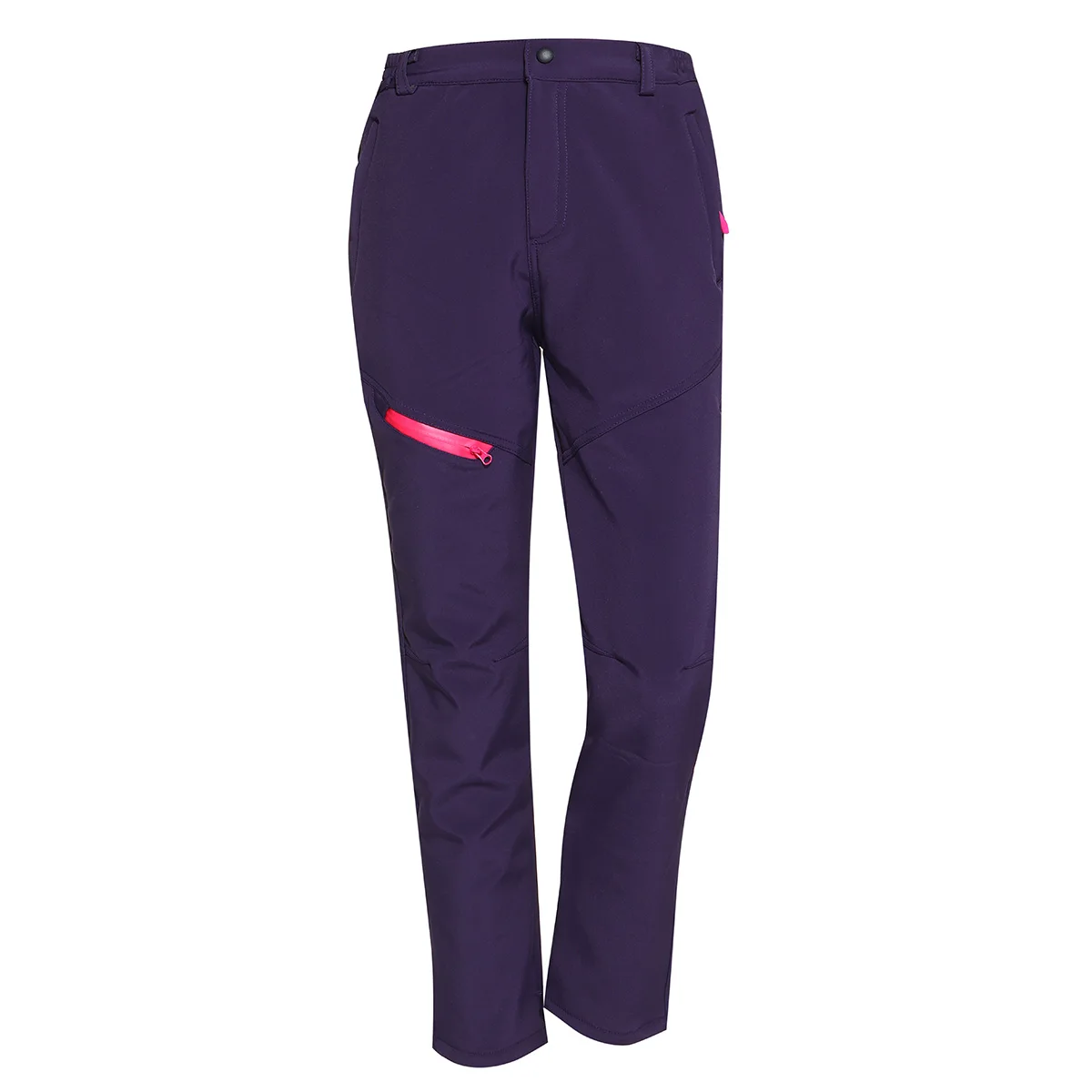 Women Hiking pants Thick Warm Fleece Pants Quick Dry Waterproof