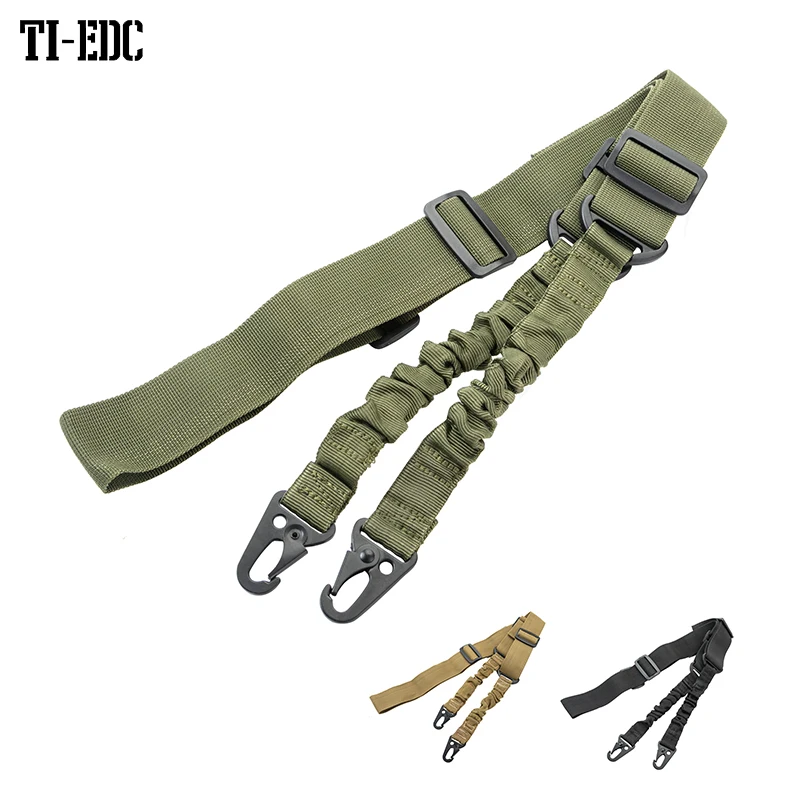NylonTactical 2 Point Gun Sling Shoulder Strap Outdoor Rifle With Metal Buckle Shotgun Belt Hunting Accessories | Спорт и