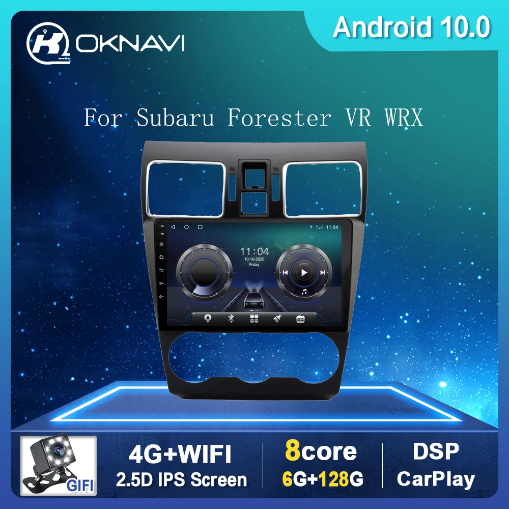 Android 10.0 Car Radio Multimedia Player For Subaru Forester VR WRX 2015-2018 Carplay GPS Bluetooth Navigation Stereo No 2 din
Android 10.0 Car Radio Multimedia Player For Subaru Forester VR WRX 2015-2018 Carplay GPS Bluetooth Navigation Stereo No 2 din