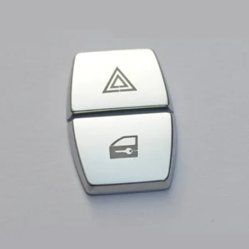 

For BMW 7 Series Lock Button Cover Dashboard Warning Light Trim Car Decor