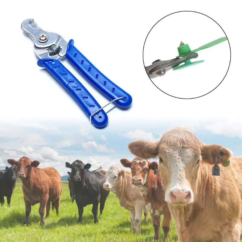 

Cattle Sheep Pig Ear Tags Cutting Pliers ,Cow Goat Marks Remover Farm Animals Breeding Tools