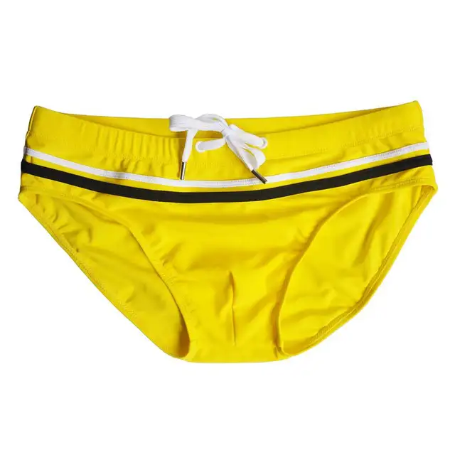 Men's Swimming Briefs Triangle Swimsuit Bikini Sexy Swimwear Trunks ...