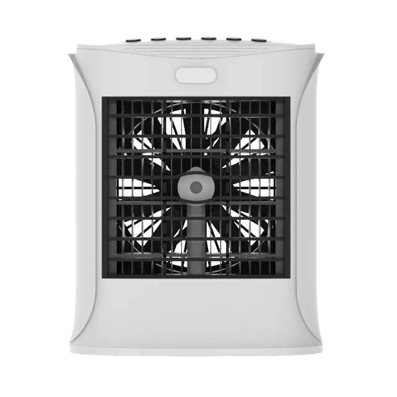 

Portable Personal Air Cooler,Fast Cooling Quiet USB Desk Fan with 7 Colors Night Light for Home Office Outdoors Travel