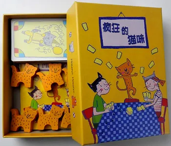 

Mad cat meow card table game parent-child game