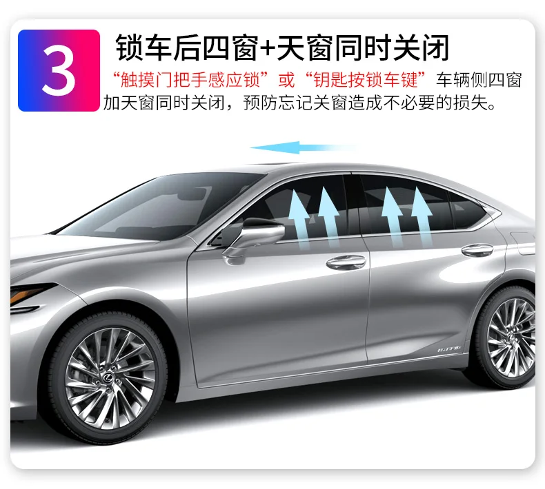 Для Lexus ES200 модифицированное зеркало заднего вида 260 автоматическое складное ухо складной ES300h от окна украшения окна аксессуары