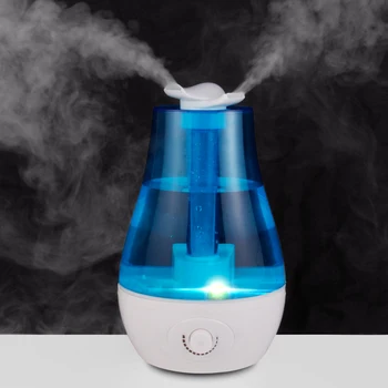 

New 3L Air Humidifier Ultrasonic Aroma Diffuser Humidifier For Home Essential Oil Diffuser Mist Maker Fogger LED Lamp 2020