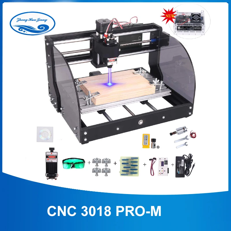 Cnc 3018 Pro DIY Engraving Router for Wood Leather Plastic Offline Control USA