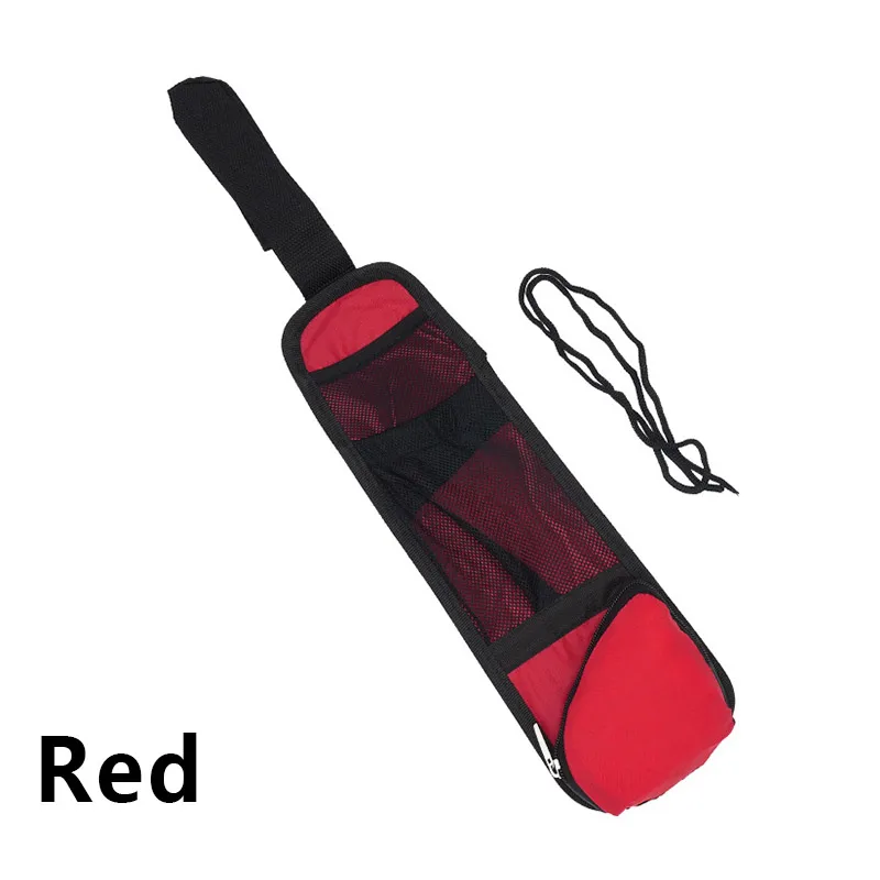 Новая сумка для хранения на сиденье автомобиля Автомобильный органайзер для укладки авто сиденье Боковая Сумка подвесной карман нетканые тканевые сумки для автомобиля-Стайлинг - Название цвета: Red