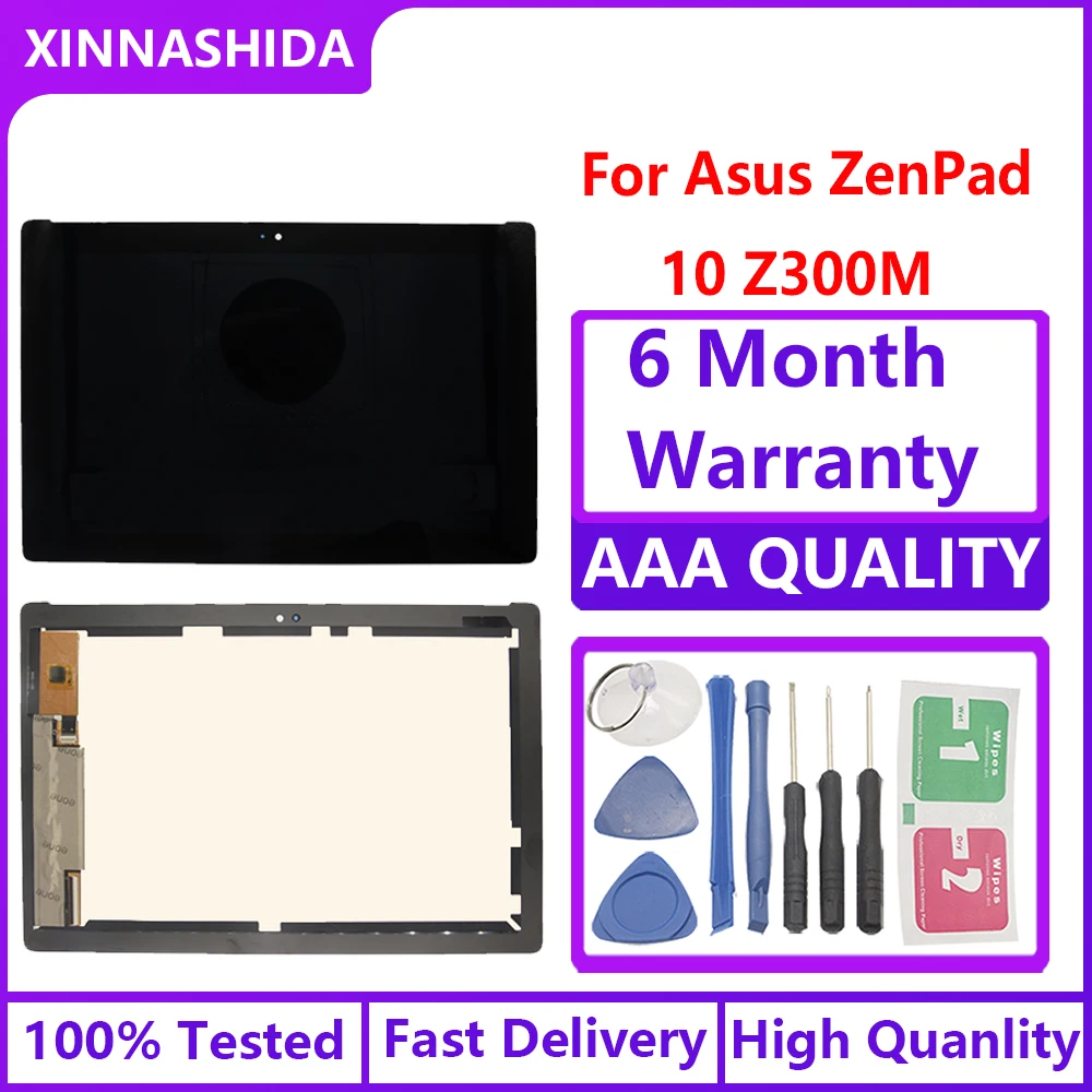 ЖК-дисплей и сенсорный экран в сборе для ASUS Zenpad 10 Z300M Z301M Z301ML Z301MF Z301MFL | Компьютеры