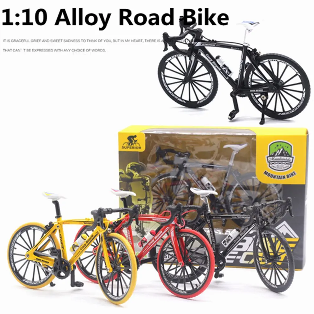1:10 Alloy Diecast Metal Bicycle Road Bike Model Cycling Toys For Kids Gifts Toy Vehicles for children